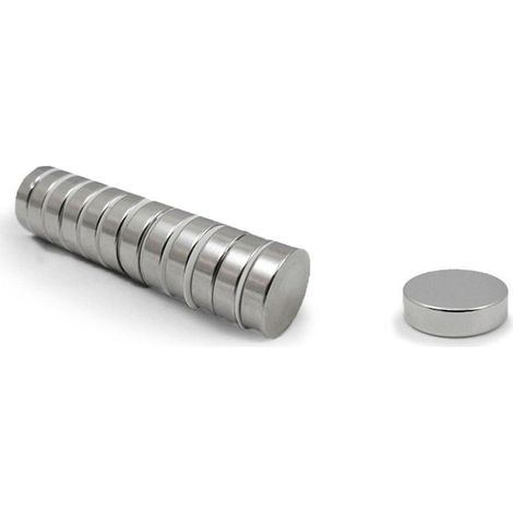 edm Neodym-Magnet Silber 4x4mm Stark N35
