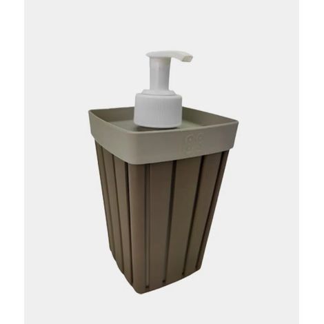 Portasapone Dispenser Sapone Bagno Doga Moka 7,5 x 7,5 x 15,4 cm (1/2)