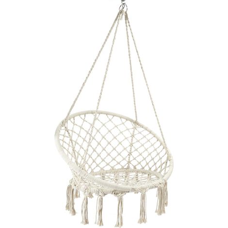 Balancelle macrame terre inconnue 120x80cm 80x120x82 cm