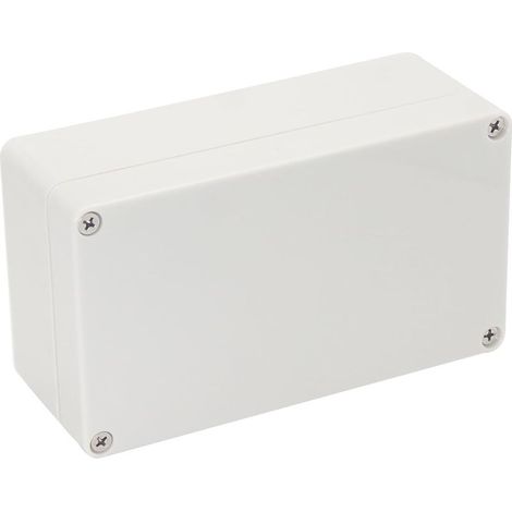 Boîte de jonction étanche IP65, boîtier électrique en plastique ABS, boîtier d'alimentation pour projets électroniques DIY, blanc (150 x 150 x 120 mm) (1/4)