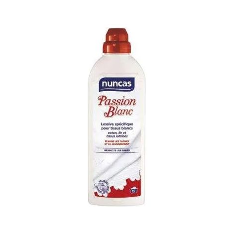 Flüssiges Waschmittel für weiße Stoffe 750ml Passion Weiß - Nuncas