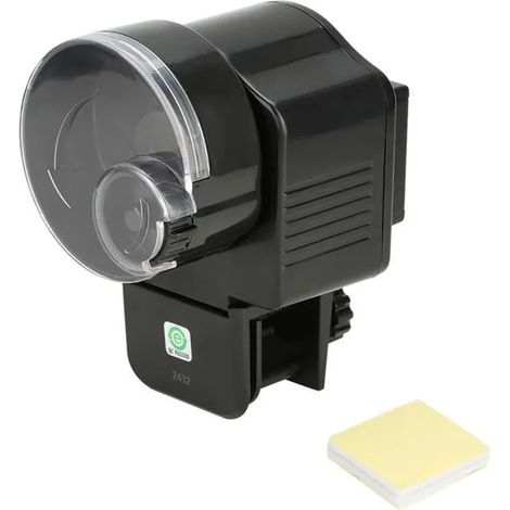 Alimentador automático para peces - Modelo - Alimento en escamas y gránulos - Acuario (1/5)