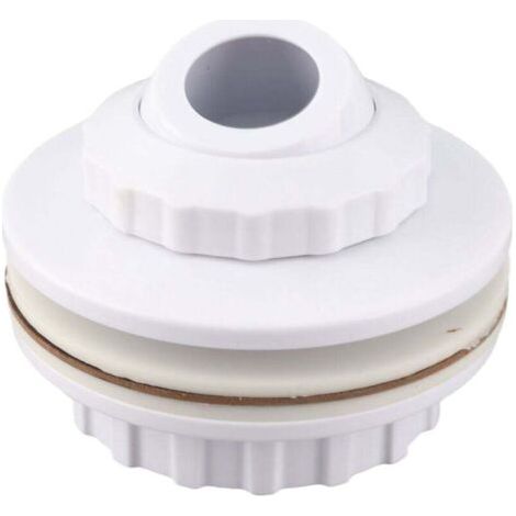 Buse de piscine à œillet G2 filetage extérieur G1-1/2 filetage intérieur Buse de massage de piscine rotative à 360° Sortie d'eau de piscine spa Buse de baignoire de massage Dispositif de retour