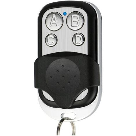 Pack Universal Gate Remote Control, 433.92MHz Frequency for Automatic Gates, Long Range - Programmable Universal Gate Remote Control with Fixed Code and 12V Battery Included