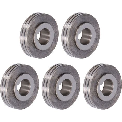 5 Galets d'avance fil 0,8-1,0mm pour poste à souder OTC, guide d'alimentation remplacement, roues de guidage précises, lot de 5 pièces (1/5)