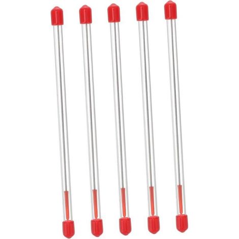 Aiguilles pour aérographe de 0,3 mm, lot de 5 aiguilles en acier inoxydable, accessoire de précision pour artistes, idéal pour la peinture professionnelle et le bricolage.