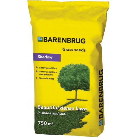 Gazon auto-denseur BARENBRUG pour zones ombragées, 15 kg