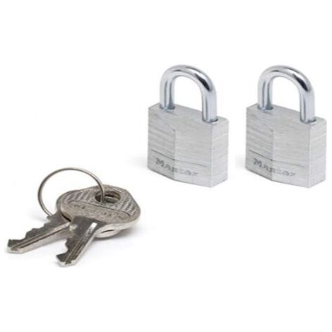 Master Lock 9120eurtcc lucchetti grigi set da 2 (1/5)