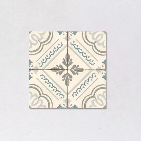 Carrelage Imitation Carreaux de Ciment VILLA REMI 15x15 cm Ameli Villa (1/2)