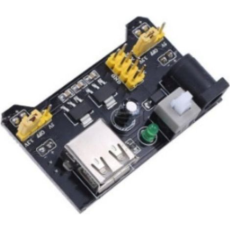 Module d'alimentation pour plaque d'essai MB-102, module régulateur de tension CC à double sortie 5V/3,3V.