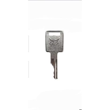 Clé de Contact - BOBCAT - Mini Pelle et Chargeuse - Acier Durable - Remplacement Direct - Dimensions Standard