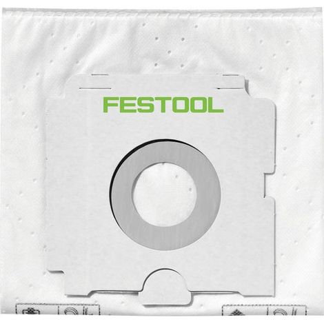 Sac filtre pour aspirateur FESTOOL Selfclean SC FIS-CT SYS – Lot de 5 pièces – Pour poussières avec valeurs MAK > 1 mg/m³