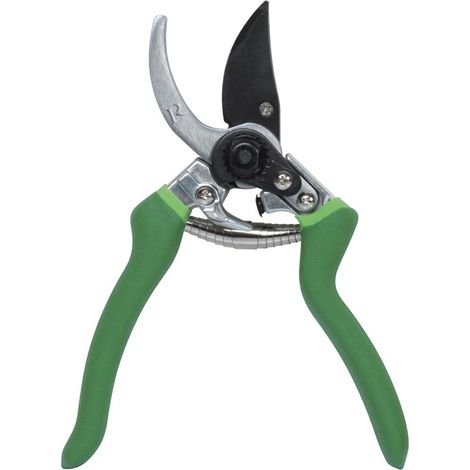 forbice in alluminio 200 mm lama curva impugnatura - ribimex. (1/3)