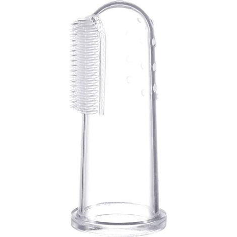 Brosse Dentaire Pour Animaux - Brosse À Doigt En Silicone Souple - Pour Chiens Et Chats - 1 Pièce (1/5)