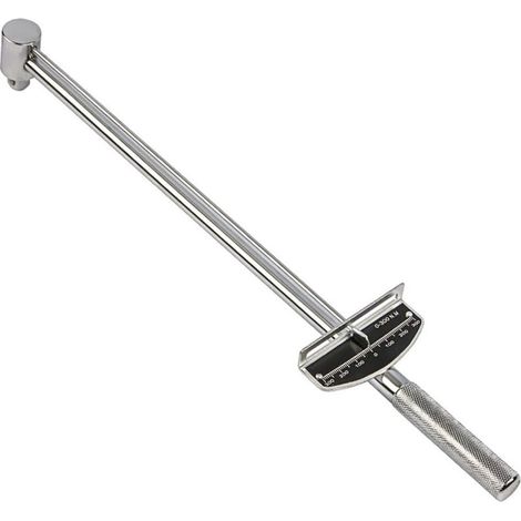 Clé dynamométrique haute dureté pour clé à douille 1/2" pour enlever les pneus, réparation automobile, entretien 49 cm (1/4)
