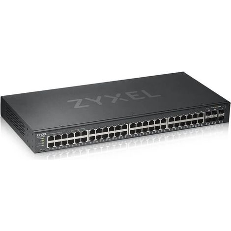ZyXEL GS1920-48V2 Fast Switch - 44 Gigabit-Ethernet-Ports (1/4)