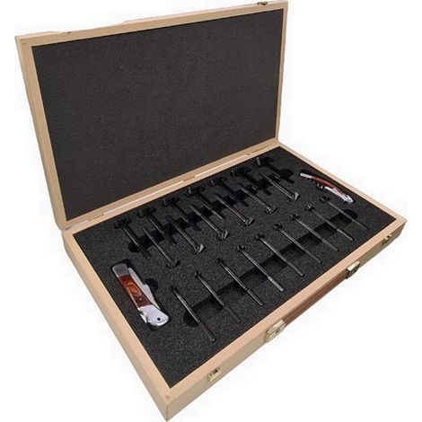 Famag Bormax WS Forstnerbohrersatz Bohrer Messer Kellnerbesteck Profi 1622.522