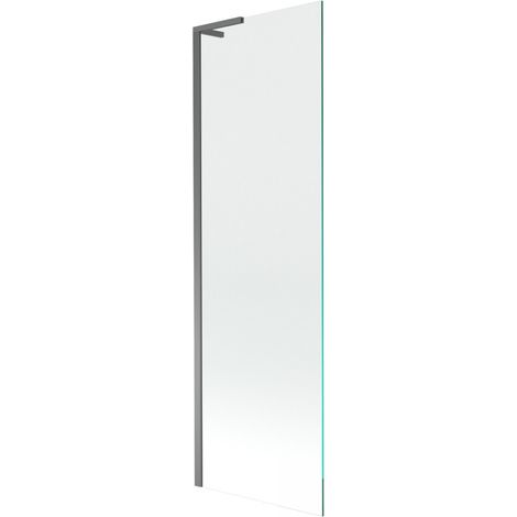 Mexen Next L paroi de baignoire 1 volet 60 x 150 cm, transparent, métal canon - 895-060-000-03-00-95 (1/5)