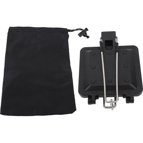 Machine à sandwichs pliable de Camping, revêtement antiadhésif, poêle à pâtisserie Double face, grille-pain chaud pour l'extérieur