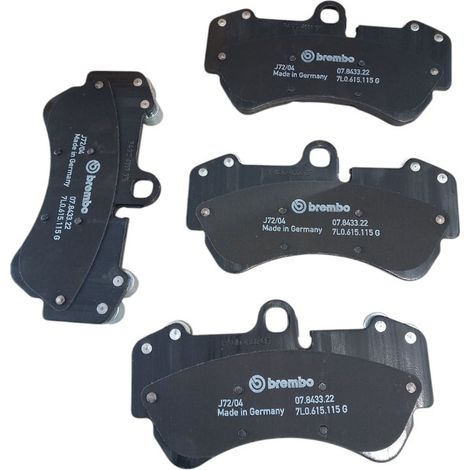 Pastiglie freno originali compatibile per porsche cayenne (9pa) dal 2004-2010