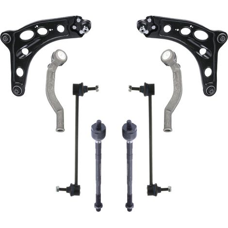 KIT BRACCIO OSCILLANTE 8 PEZZI COMPATIBILE CON OPEL VIVARO A Furgone (X83) 1.9 DTI (F7) / Kit Sospensione Completo OE/OEM / Bracci Oscillanti + Testine Sterzo / Sostituzione Diretta OEM