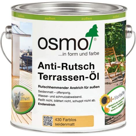 Osmo Anti-Rutsch Terrassen-Öl Farblos 2,50 l - 11500073