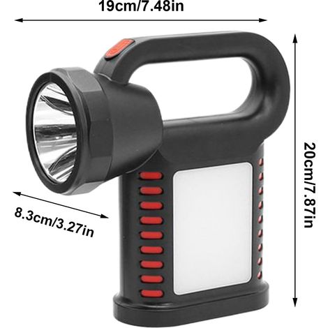 Équipement de Survie Ultime : Lanterne Solaire Rechargeable et Étanche pour Aventure et Urgences. (1/5)