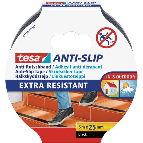 tesa Anti-Rutschband, 25 mm x 5,0 m, schwarz (1/5)