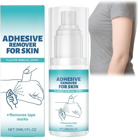 30ml Anti-Adhésif Spray, Dissolvant Colle et Adhésif, Enlève Colle, Dissolvant Colle, Dissolvant Extension Adhesive, Formule Douce, Facile à Utiliser, Léger et Fin, Usage Large (1/5)