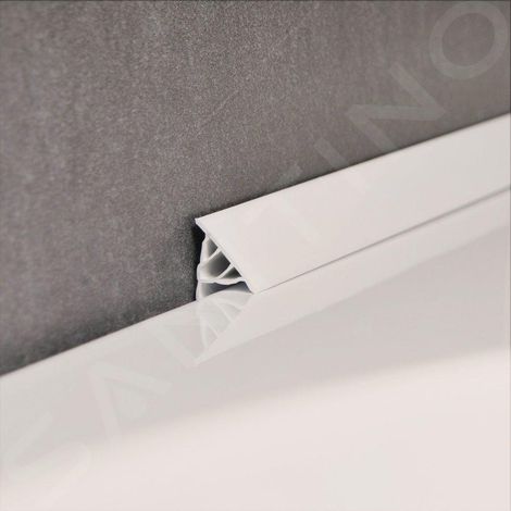 Bande d'étanchéité 11/2000 pour baignoires et receveurs de douche, blanc (XB462000001)