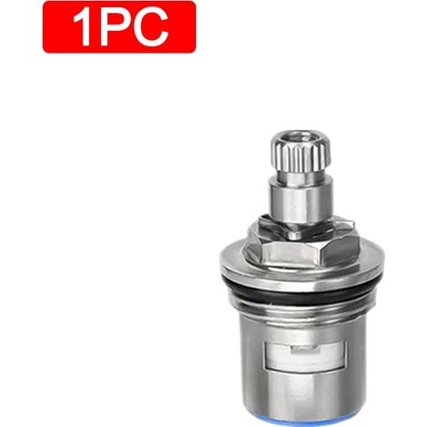 Lot de 3 cartouches de remplacement universelles en acier inoxydable pour robinet de cuisine et de salle de bain.