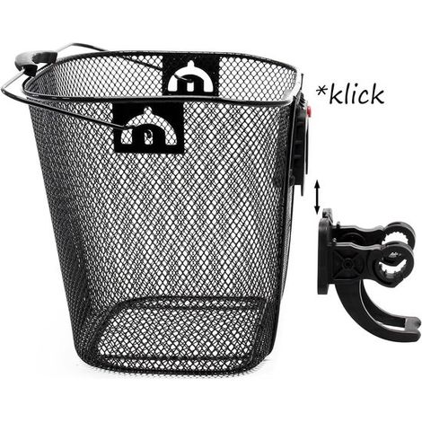 Cesta delantera para bicicleta, cesta para la compra, 32,5 x 24 x 26,5 cm (1/5)