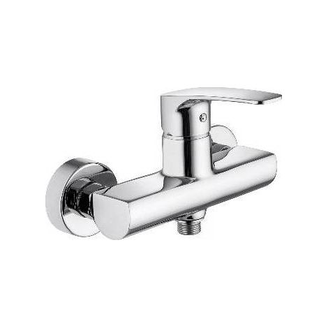MITIGEUR MONOCOMPOSANT EXTERNE POUR DOUCHE LIME Dimensions : Chrome