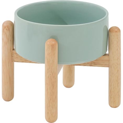 Filiyano – support pour chiens moyens – Gamelle surélevée en céramique avec support pour chiens moyens et grands, gamelle pour nourriture et eau pour (1/5)