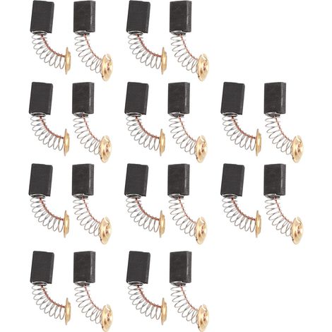 Kit d'accessoires en cuivre pour perceuse et meuleuse, 20 pièces, brosse de moteur en carbone 5x11x16mm