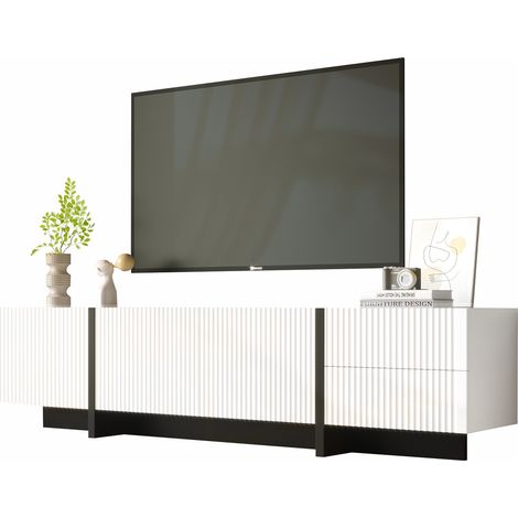 Meuble TV 190 Cm Avec 3 Portes Et 2 Tiroirs (1/5)