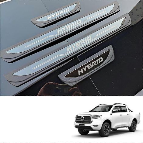 Plaque de seuil de porte d'entrée pour Cannon Lux 2024 2025, accessoires de voiture, panneaux de protection anti-éraflures, 4 pièces ( ) (1/5)