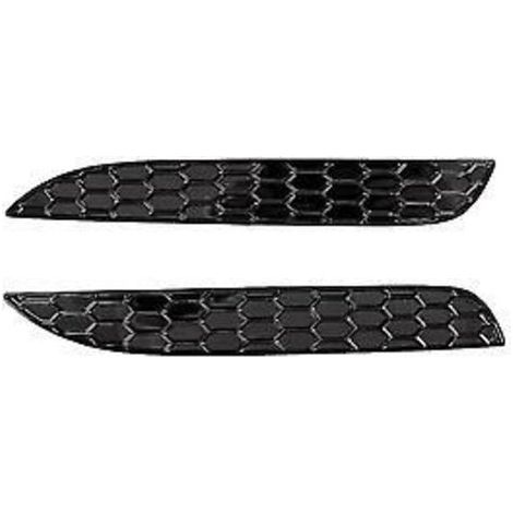 2 pièces de garniture adhésive brillante en nid d'abeille pour feux antibrouillard arrière de Golf 6 R20