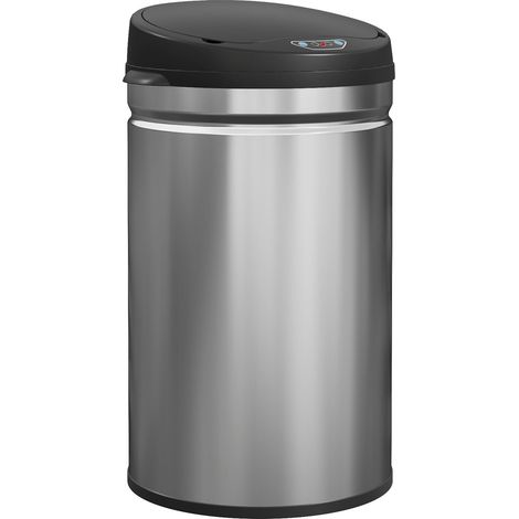 Berührungsloser 30-Liter-Sensor-Mülleimer aus Edelstahl
