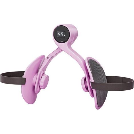 Hip Trainer - Entraîneur Pelvien et Adducteurs - Compteur Intégré - Pour Hommes et Femmes - 21 X 10,5 X 34 Cm (1/5)