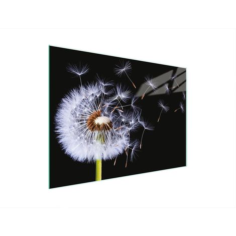 TAGLIERE IN VETRO 30x22 FIORE (1/5)