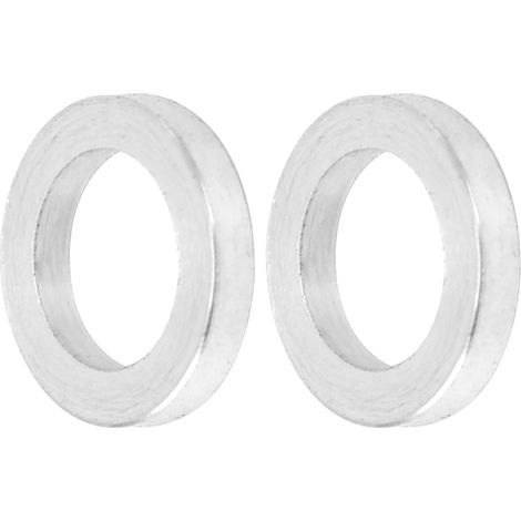 Rondelle d'écartement cylindrique en alliage d'aluminium, entretoise de support, accessoires, diamètre extérieur 6 mm, longueur 1 mm (1/5)