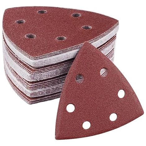 Papier Abrasif pour Ponceuse Delta, Papier a Poncer Triangle (1/5)