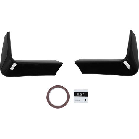 [Stoßstange] + [Modell F80/F82/F83] + [Seitensplitter glänzend schwarz] - Paar aerodynamische ABS-Erweiterungen für BMW M3/M4 (2014-2020)