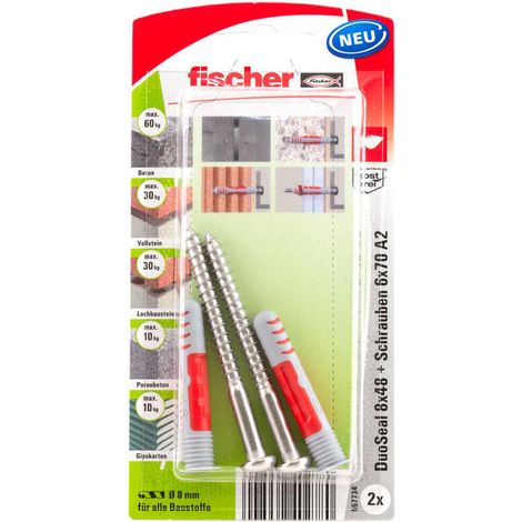 Fischer pasador duoseal 8x48 s ph tx a2 557734