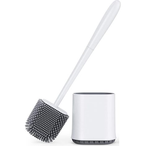 1er-Pack Toilettenbürste, Toilettenbürste mit Schnelltrocknungsbelüftung