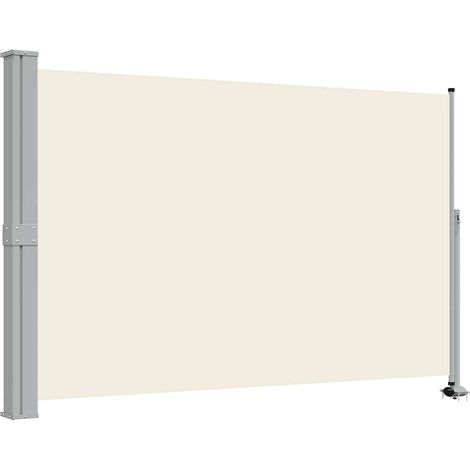 vidaXL Tenda da Sole Laterale Retrattile 160 x 300 cm Crema (1/5)