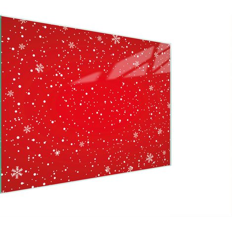 Glasschneidebrett 30x22 rot (1/5)