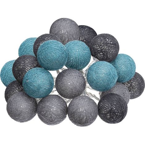 Ghirlanda winter a 20 palline d6 su rete elettrica - Atmosphera créateur d'intérieur
