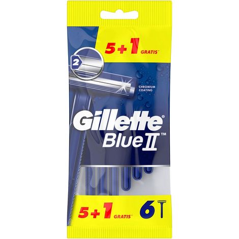 GILLETTE BLUE II 5U. + 1U. (1/5)